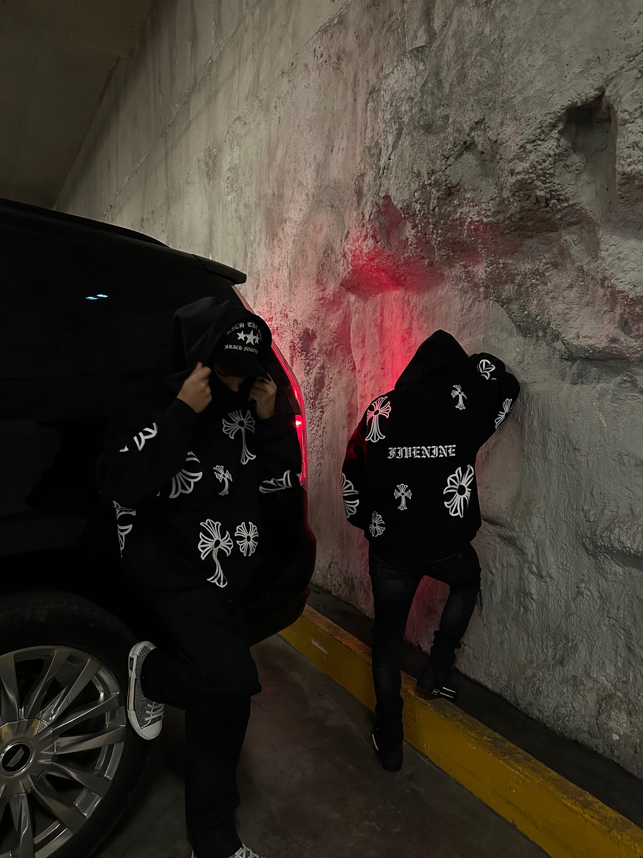 “CHROME TEARS HOODIE"